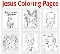 Click here for coloring pages that feature Jesus. Jesus Coloring Pages Preview