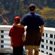 Father and Son Walking
