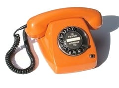 Orange Telephone