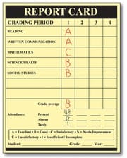 Kidmin Publishers Report Card