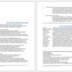 checklist for special needs ministry