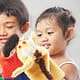 Children Playing With Puppets