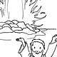 Story of Elijah coloring page