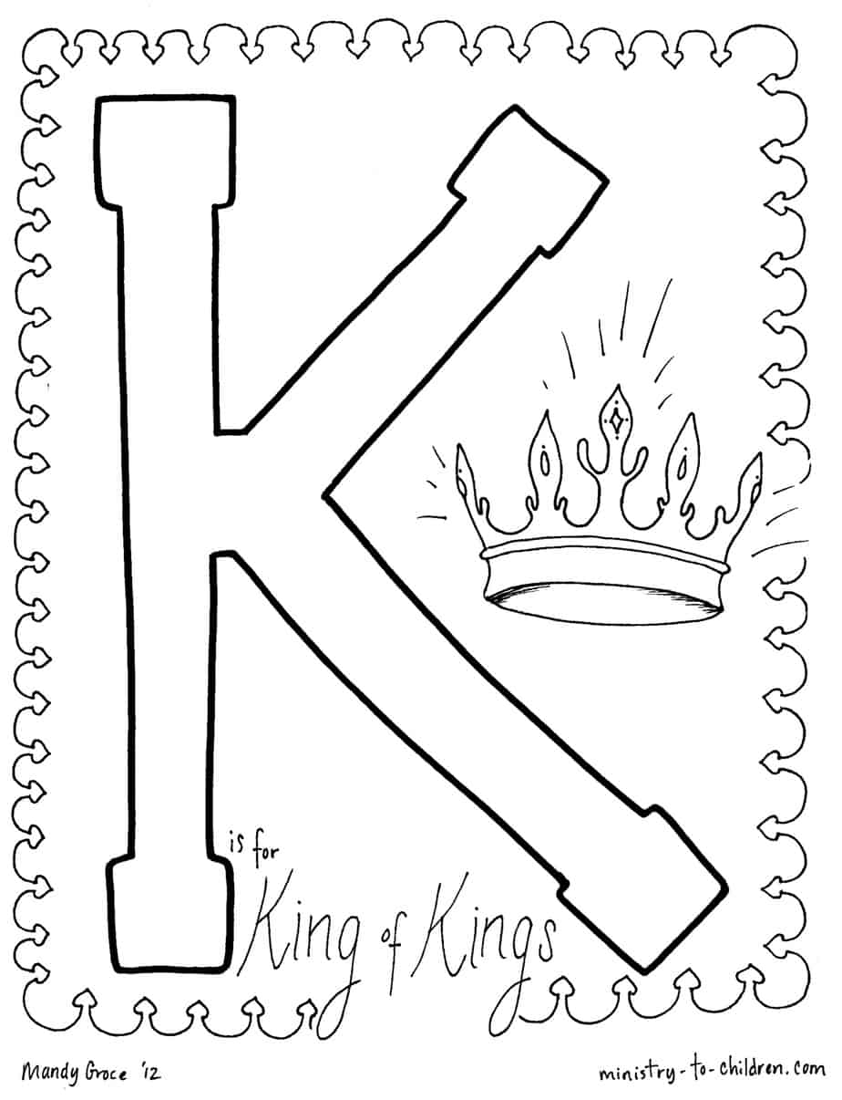 abc coloring pages of the bible - photo #12