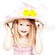 Little Girl in Easter Hat