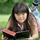 Preteen Girl Reading Bible