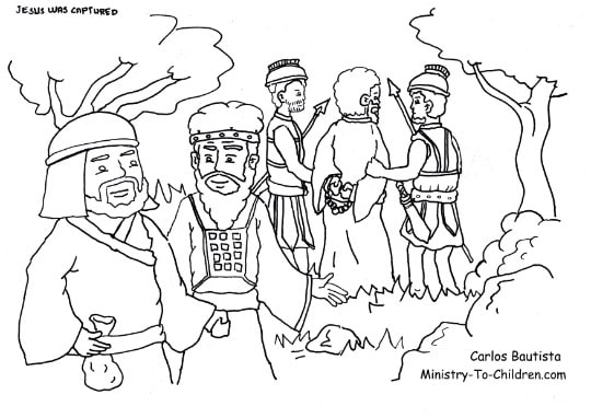 garden of gethsemane coloring pages - photo #25