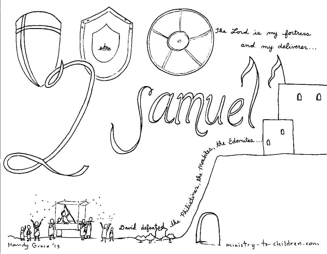 bible story coloring pages samuel - photo #12