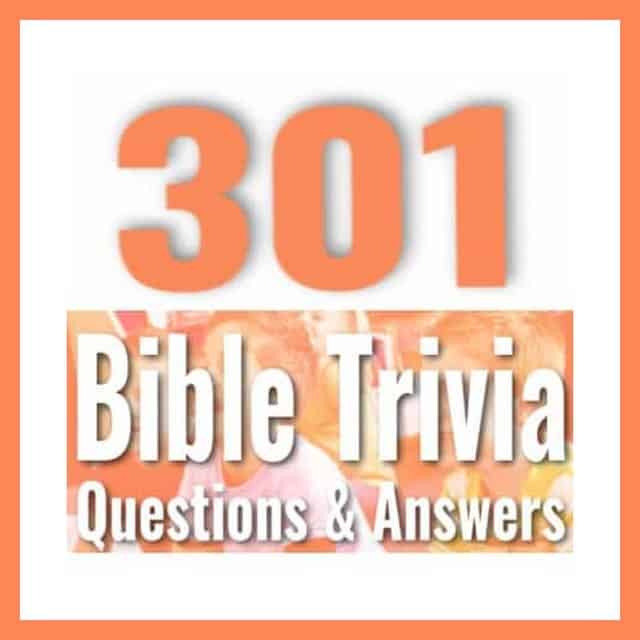 301 Bible Trivia Questions Answers Fun Quiz For Kids Youth