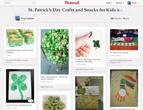 Saint Patrick's day on Pinterest