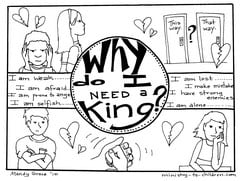 Gospel Coloring Book "Why do I need a King?"