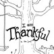 Thanksgiving Coloring Page