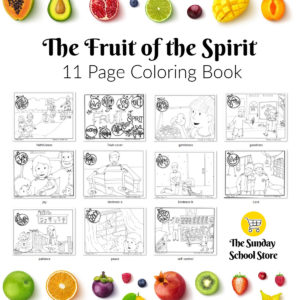 Fruit of the Spirit coloring book