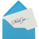 Thank You Note object lesson