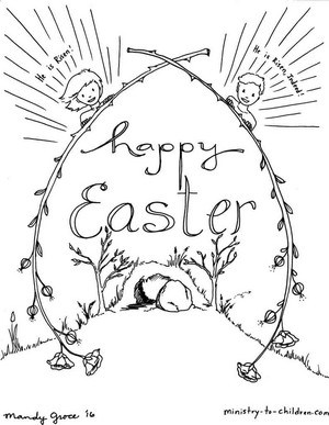 7200 Coloring Pages For Religious Easter Images & Pictures In HD