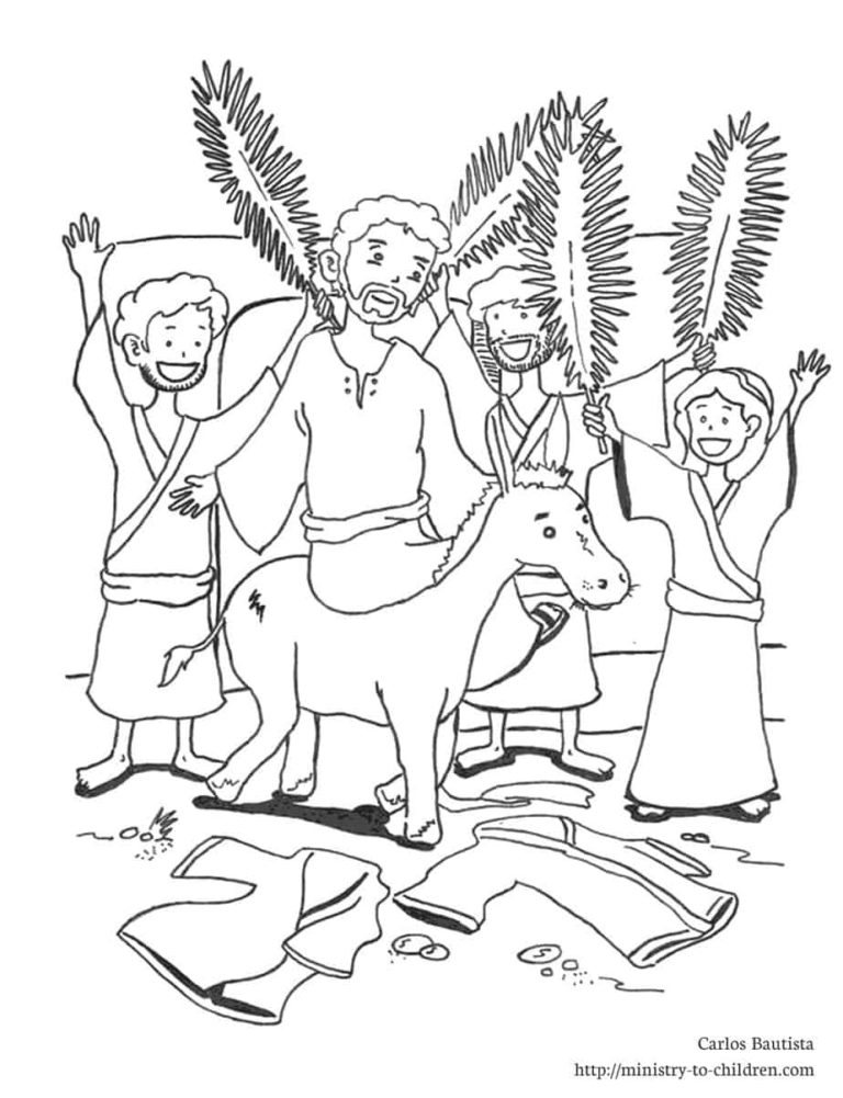 Palm Sunday - Kids Sunday School Lesson and Activities - Ministry To ...
