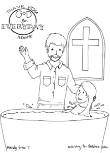 coloring sheets for kids to gift to pastor
