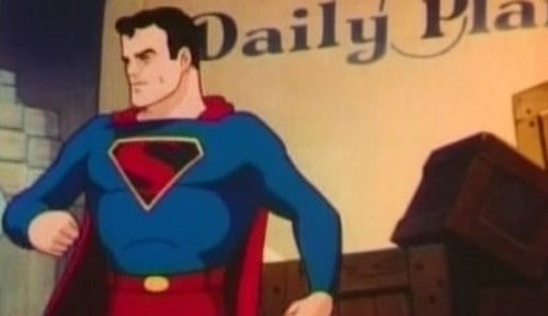 Public domain image via Wikimedia. Still frame from the animated cartoon "Superman: Billion Dollar Limited" (1942).