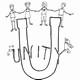 U is for Unity Coloring Page