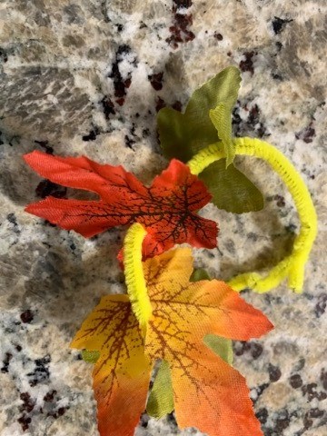 fall leaf garland craft