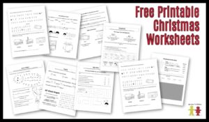 Christmas Worksheets for Sunday School