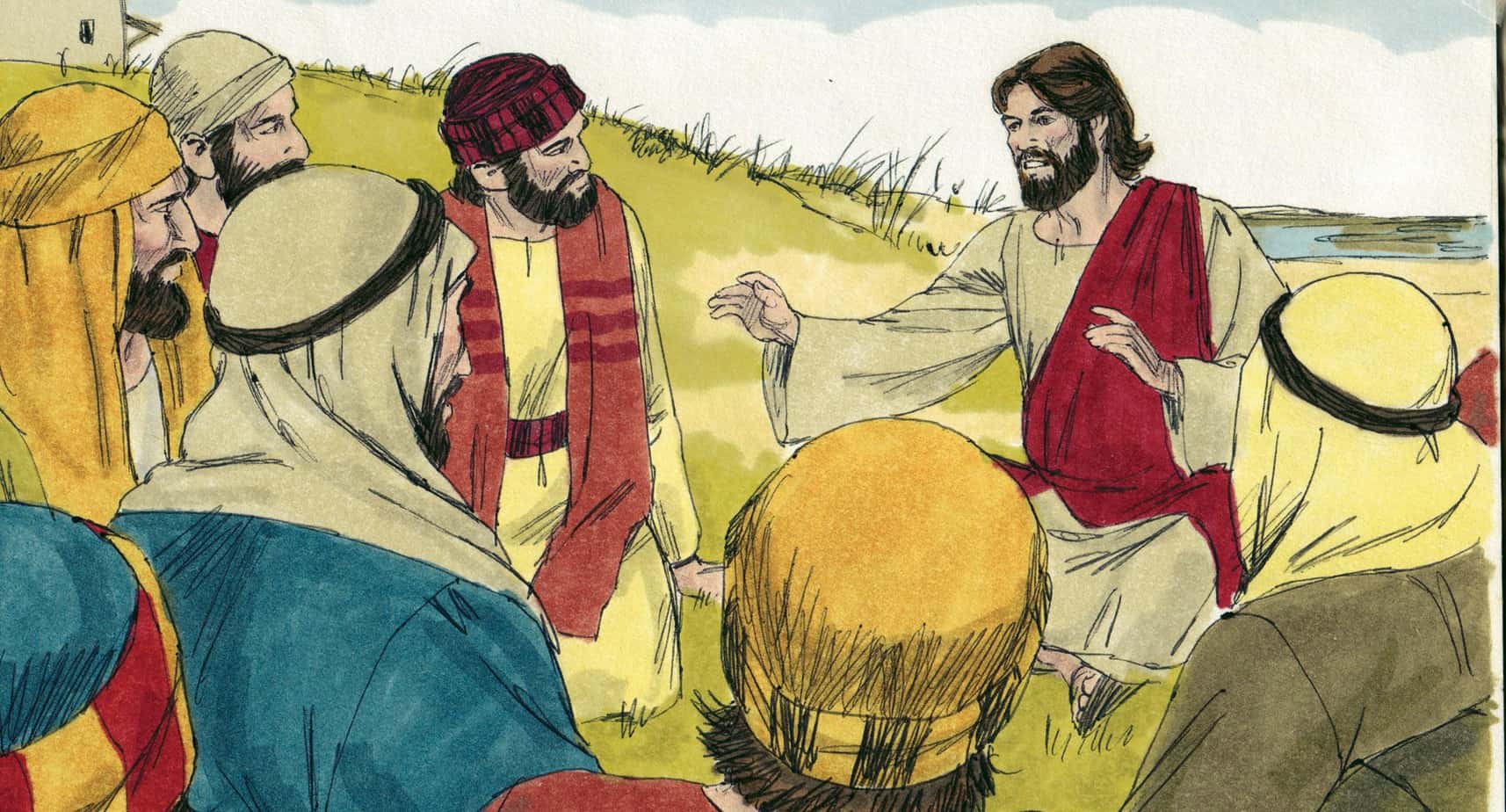 "Jesus Teaches, We Listen" Sunday School Lesson from Mark 12128 MinistryToChildren