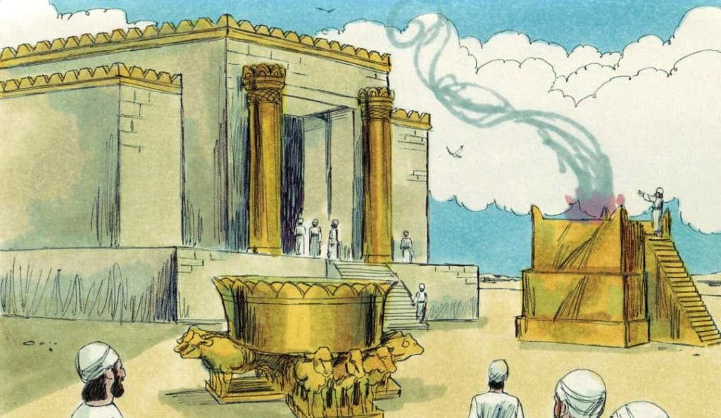 Bible Lesson Solomon Builds Temple And Prays 1 Kings 8 1 13   Solomon Temple 1024x594 