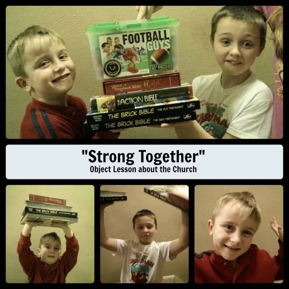 "Strong Together" Object Lesson about the Church