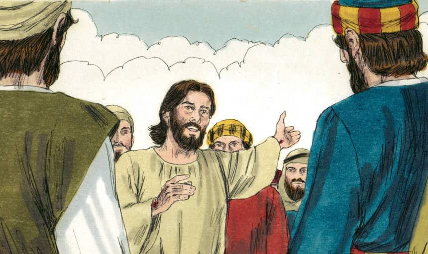 Jesus Gave The Great Commission Coloring Pages