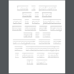 1 Corinthians 134-8 Letter Tracing Worksheets