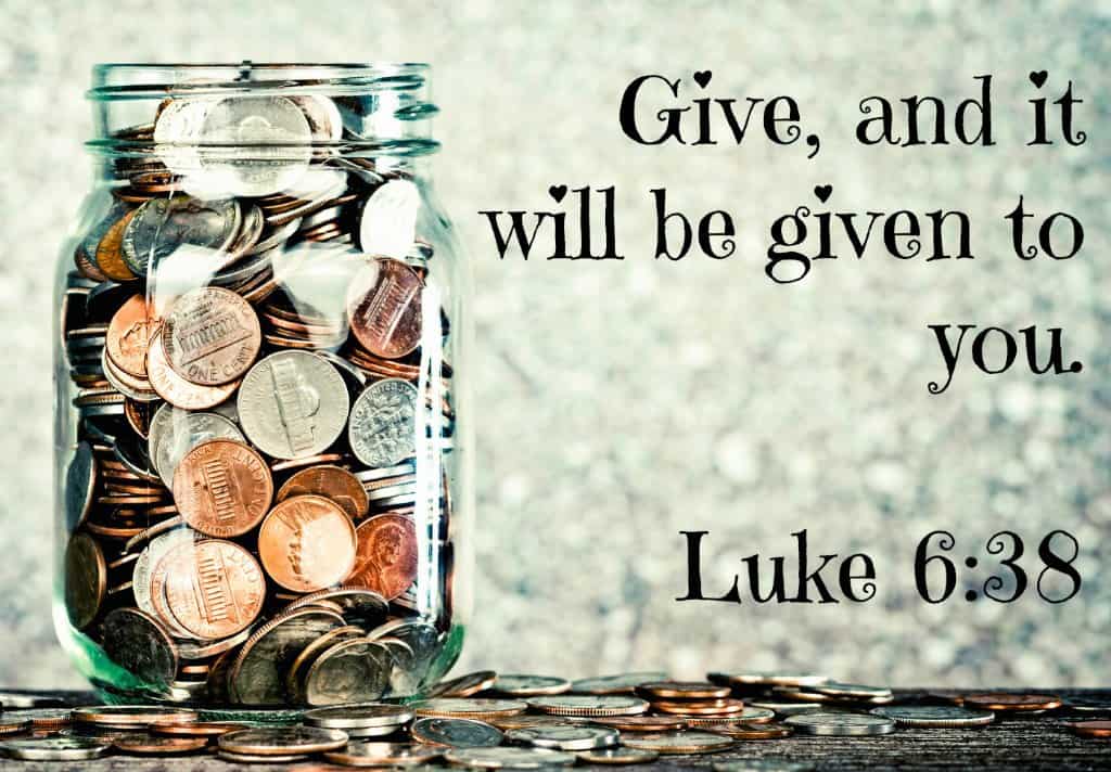 Bible Verses about Giving | Ministry-To-Children