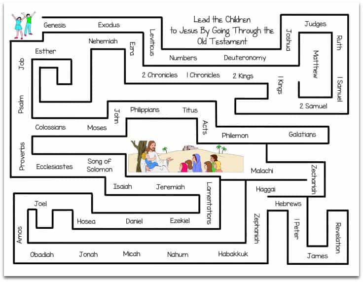 Bible Mazes Printable Printable World Holiday