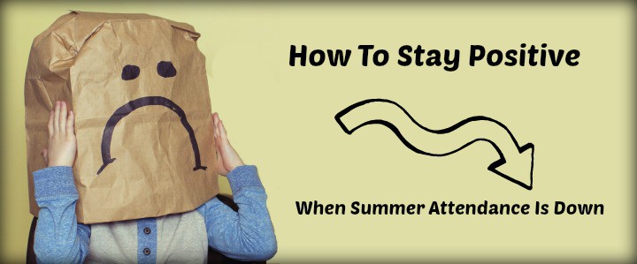 Low summer church attendance - how to stay positive 