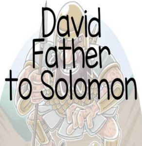 "David Father to Solomon" Bible Story Teaching Skit