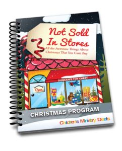 Not Sold In Stores Christmas Program