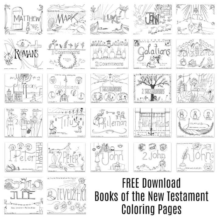 Free Printable New Testament Coloring Pages
