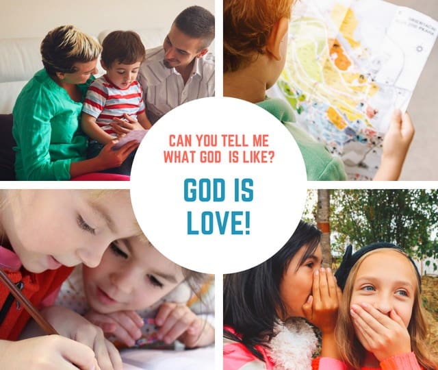 God is Love Sunday School Lesson for Kids