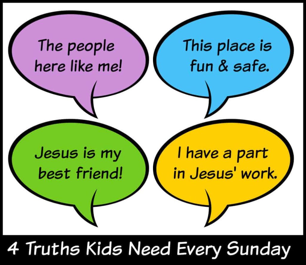 4 Truths Kids Need to Hear Every Sunday at Church