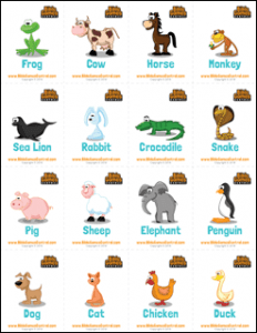 Noah's Ark Preschool Game - Print & Play Animal Match - Ministry-To ...