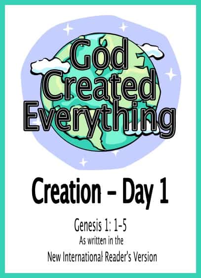 Download The Story of Creation for Kids (Lessons, Coloring, Video) 100% Free