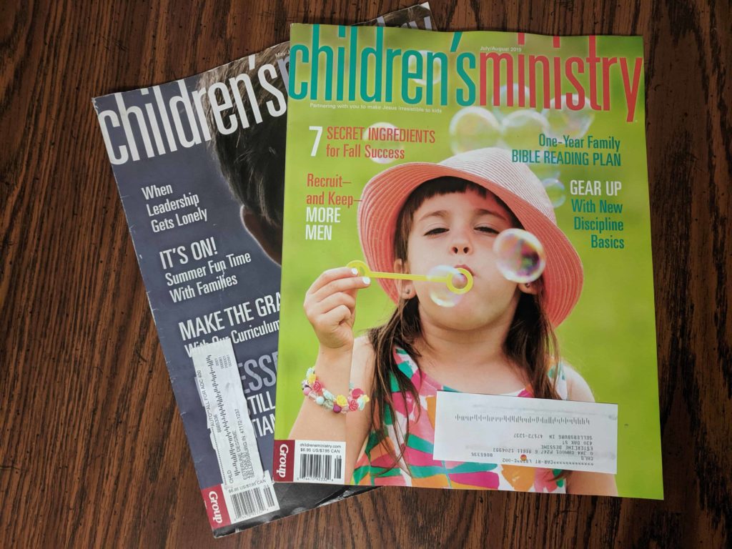 Free Children's Ministry Magazine Subscription