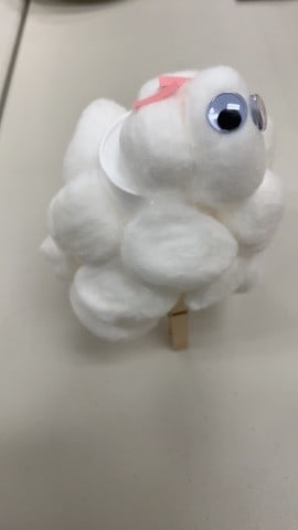 Baby Lamb Craft Idea