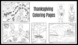 printable Thanksgiving Coloring Pages