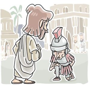 faith of the centurion luke 7:1-10 Sunday School Lesson