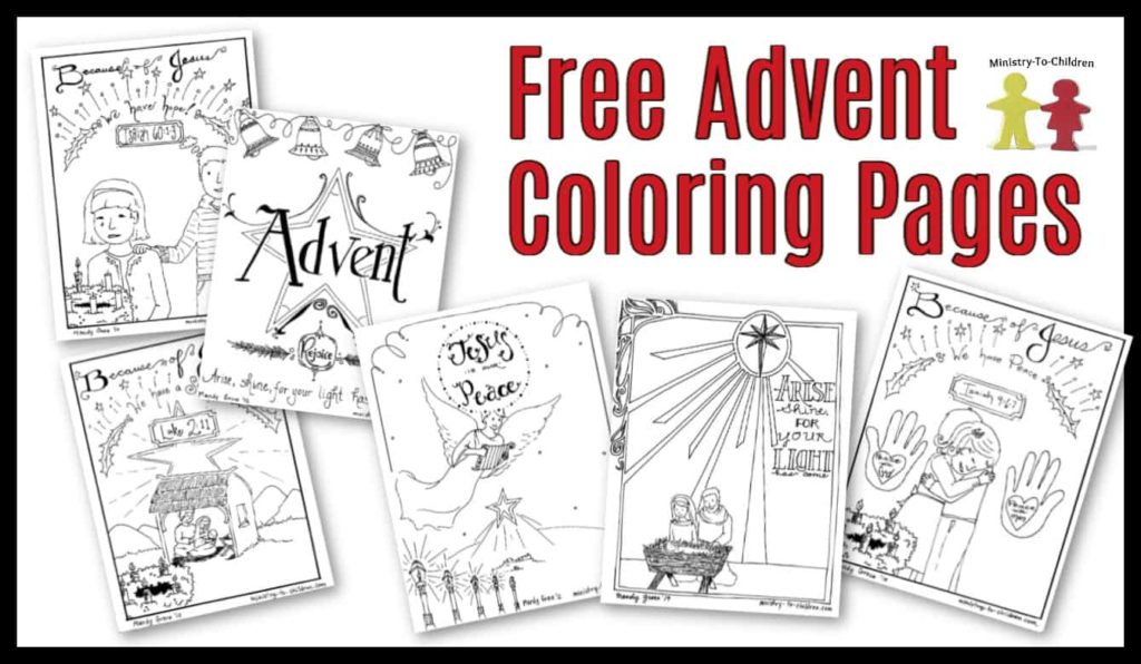 Story of Advent Calendar Coloring Pages (PDF Printable) Ministry To Children
