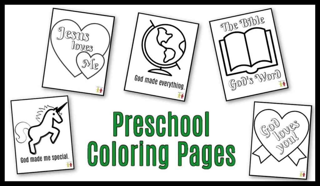 Preschool Coloring Pages MinistryToChildren