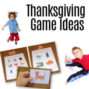 thankful games for children's ministry and sunday school