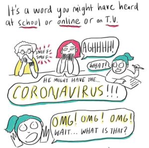 NPR Coronavirus Comic for Kids
