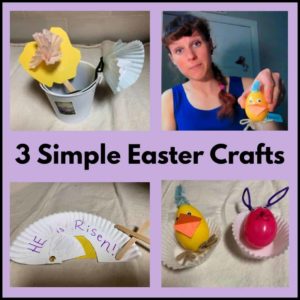Simple Easter Crafts for Children's Ministry