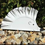 Hedgehog paper plate craft for kids